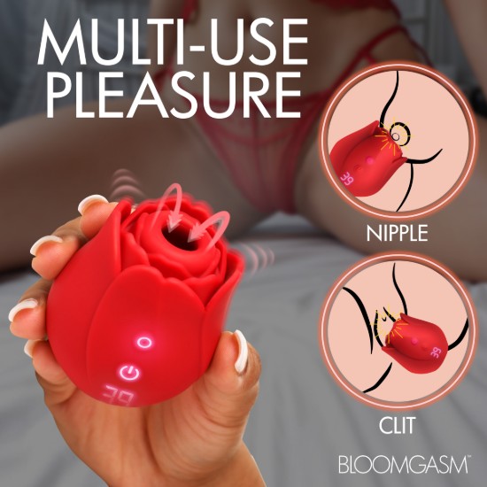 Picture of Cyber Rose Sucking & Vibrating Digital Clitoral Stimulator