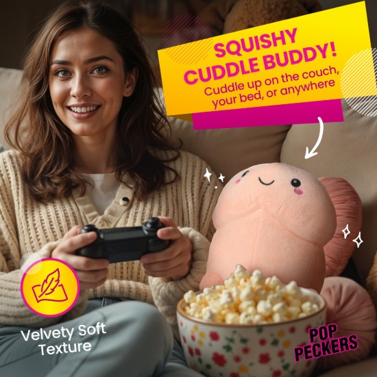 Picture of Chibi Happy Peckers Pillow - Medium