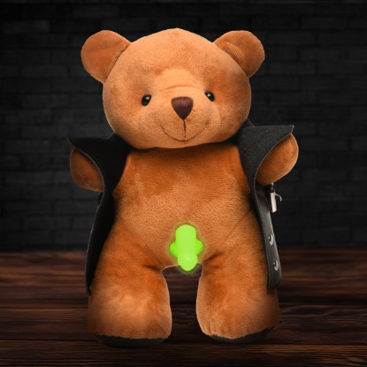 Picture of The Flasher Glow-in-the-Dark Exhibitionist Teddy Bear