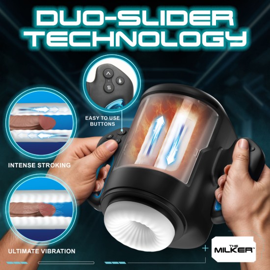 Picture of Cyber Milker Stroking & Vibrating Masturbator