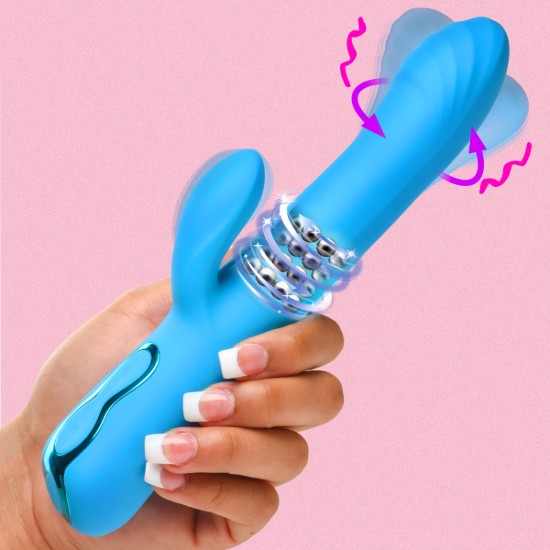 Picture of Rotating Beaded Silicone Rabbit Vibrator
