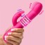 Picture of Come-Hither Beaded Silicone Rabbit Vibrator