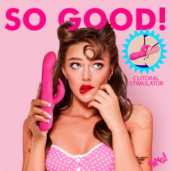 Picture of Come-Hither Beaded Silicone Rabbit Vibrator