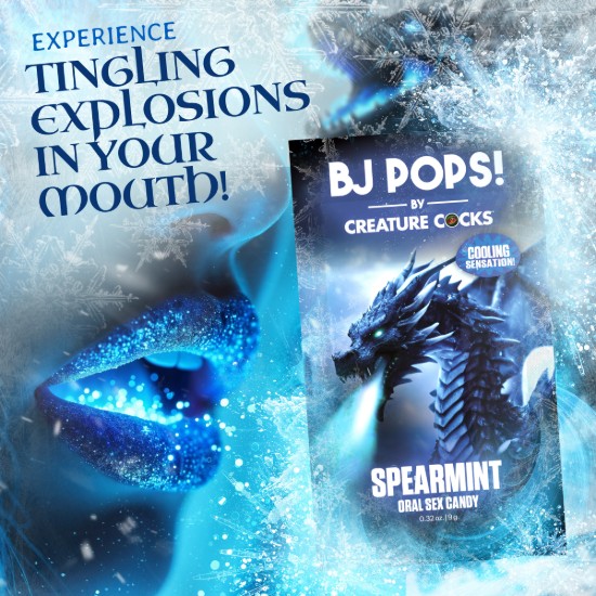 Picture of BJ Pops Cooling Oral Sex Candy