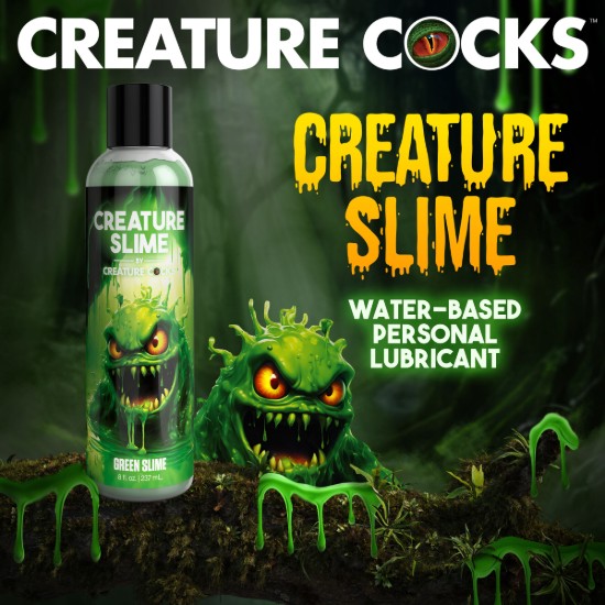 Picture of Green Creature Slime Water-Based Lubricant - 8oz