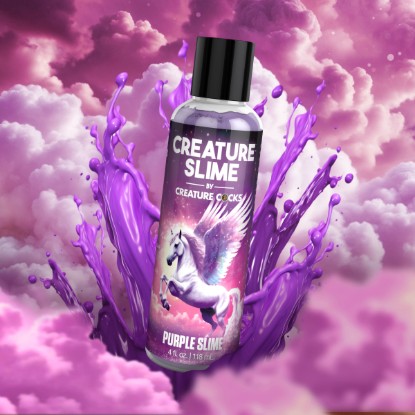 Picture of Purple Creature Slime Water-Based Lubricant - 4oz