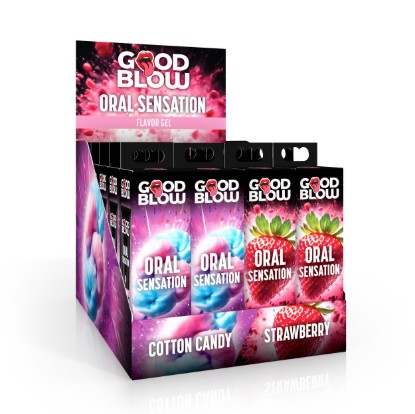 Picture of Oral Sensation Flavor Gel POP Display Strawberry/Cotton Candy