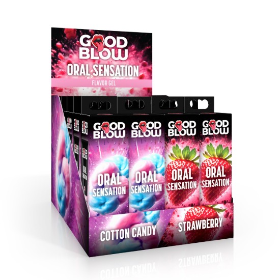 Picture of Oral Sensation Flavor Gel POP Display Strawberry/Cotton Candy