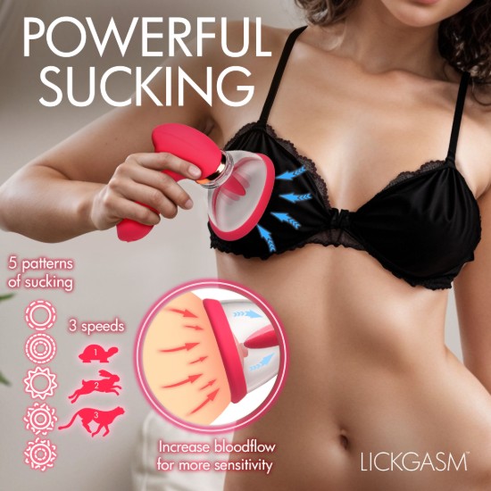 Picture of Plump Pleasure Licking & Sucking Clitoral Stimulator