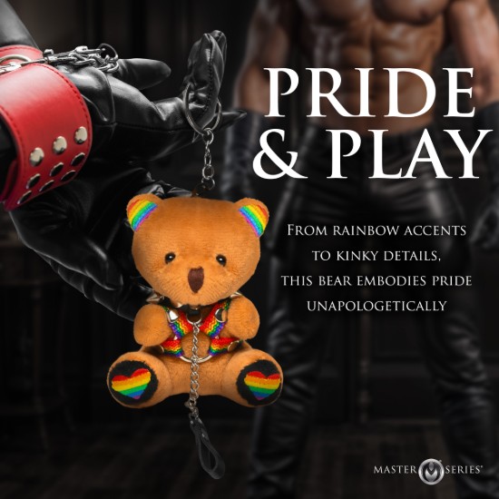 Picture of Pride Bear Keychain