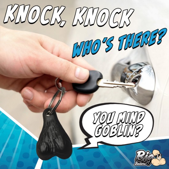 Picture of Big Ballers Keychain - Black