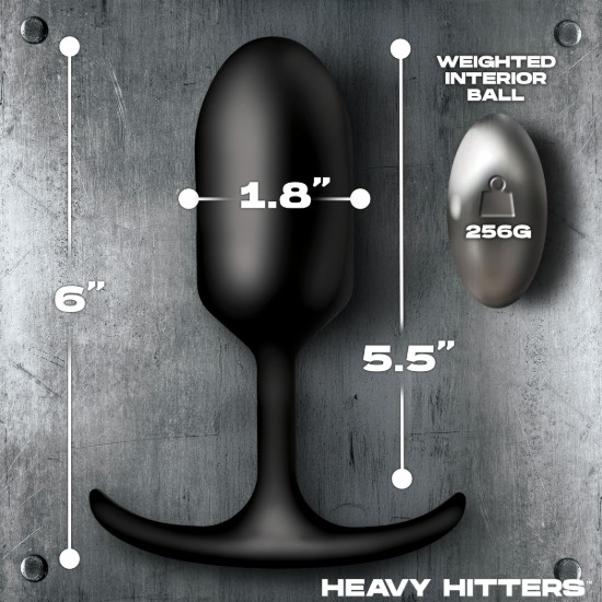 Picture of Vibrating Large Weighted Silicone Anal Plug