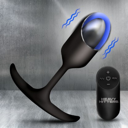 Picture of Vibrating Weighted Silicone Anal Plug