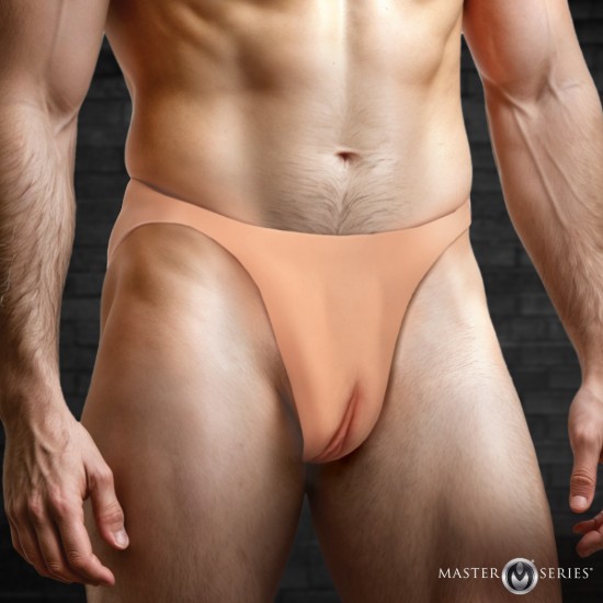Picture of Pussy Strap Silicone Vagina Jockstrap