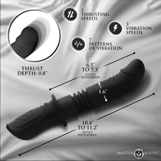 Picture of Power Thrust Thrusting Silicone Vibrator