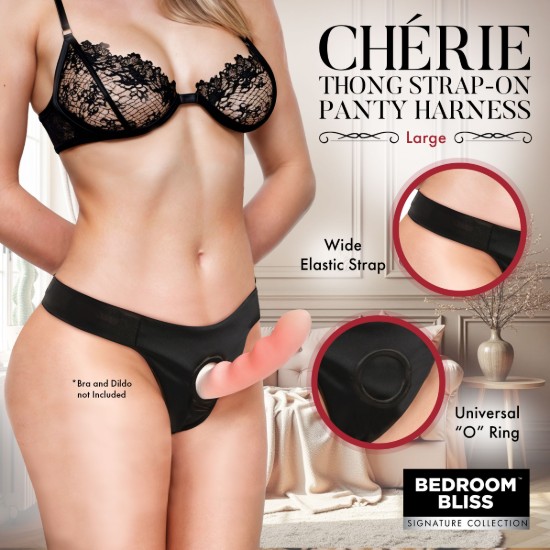 Picture of Cherie Thong Strap-On Panty Harness - Large
