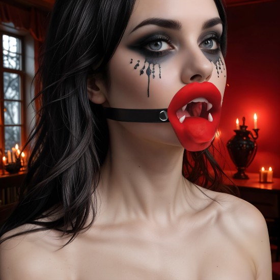 Picture of Vampire Vibrating Mouth Gag