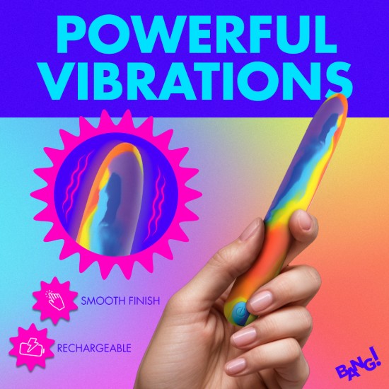Picture of Rainbow Silicone Vibrator