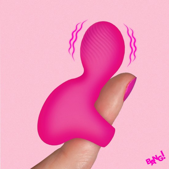 Picture of Silicone Finger Vibrator - Pink