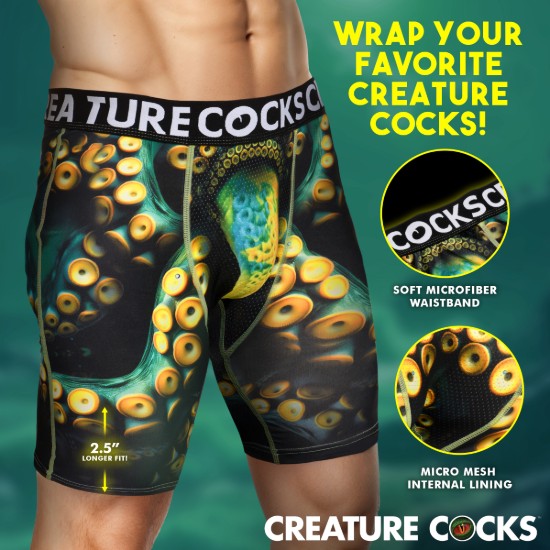 Picture of Creature Wear Monstropus Tentacled Monster Boxer Shorts - Large