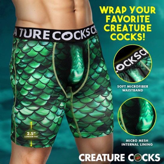 Picture of Creature Wear Cockness Monster Lake Creature Boxer Shorts - Small