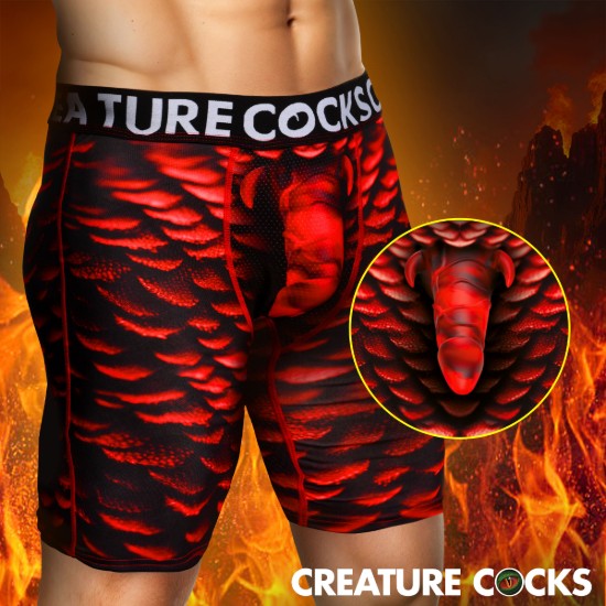 Picture of Creature Wear Horny Devil Demon Boxer Shorts - Large