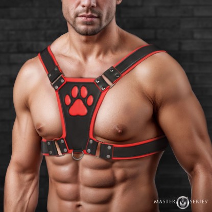 Picture of Alpha Pup Bulldog Harness - Red