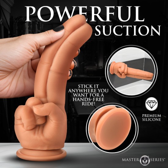 Picture of The Pleaser Double Finger Silicone Dildo