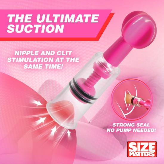 Picture of MAXtwist Clit & Nipple Triple Sucker Set - Pink
