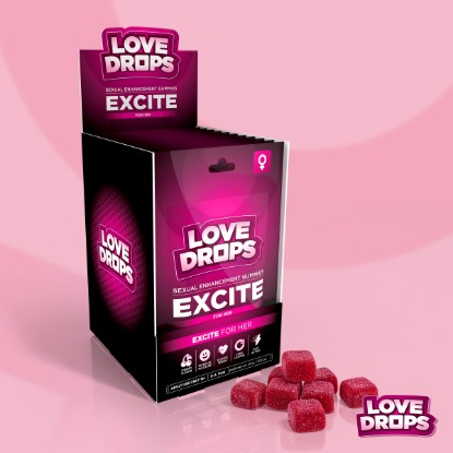 Picture of Sexual Enhancement Gummies for Her - Excite POP Display 12ct