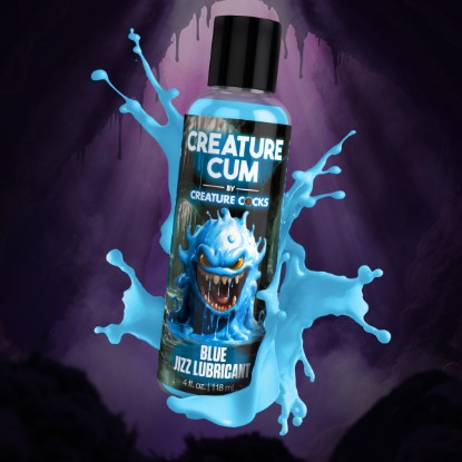 Picture of Creature Cum Blue Jizz Lubricant - 4oz