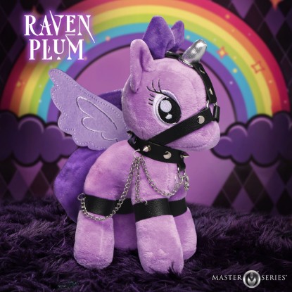 Picture of Raven Plum Bondage Pony