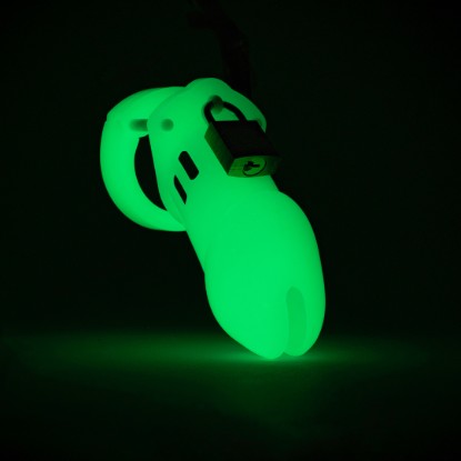 Picture of Glow-In-The-Dark Male Chastity Device