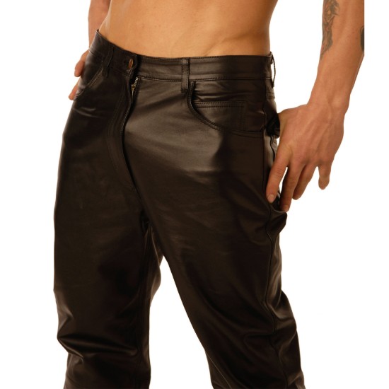 Picture of Mens Leather Pants- 38 Inch Waist