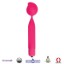 Picture of Single Vibrating Silicone Kegel Weight - Magenta