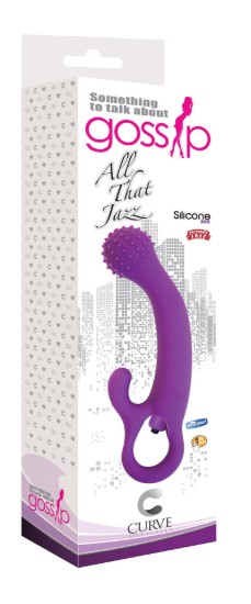 Picture of All That Jazz Silicone Vibe- Purple