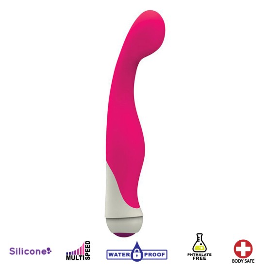 Picture of Blair 7 Speed Silicone G-Spot Vibrator- Pink