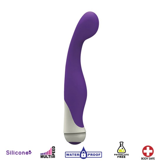 Picture of Blair 7 Speed Silicone G-Spot Vibrator- Purple