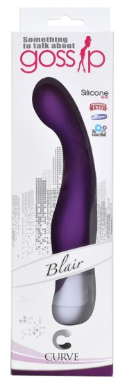 Picture of Blair 7 Speed Silicone G-Spot Vibrator- Purple