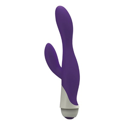 Picture of Serena 7 Speed Silicone Rabbit Vibe- Purple