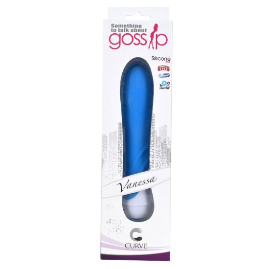 Picture of Vanessa 7 Function Silicone Vibe- Blue