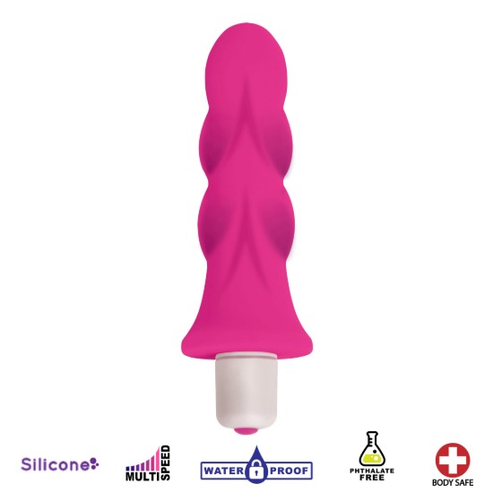 Picture of Charm 7 Function Petite Silicone Vibe- Pink