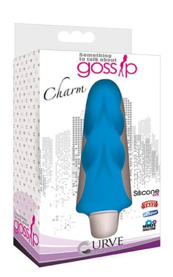 Picture of Charm 7 Function Petite Silicone Vibe- Blue