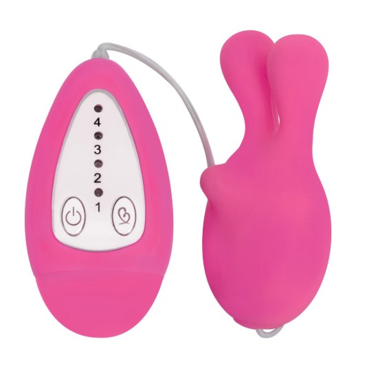 Picture of Bounce Silicone Bunny Bullet Vibe- Pink