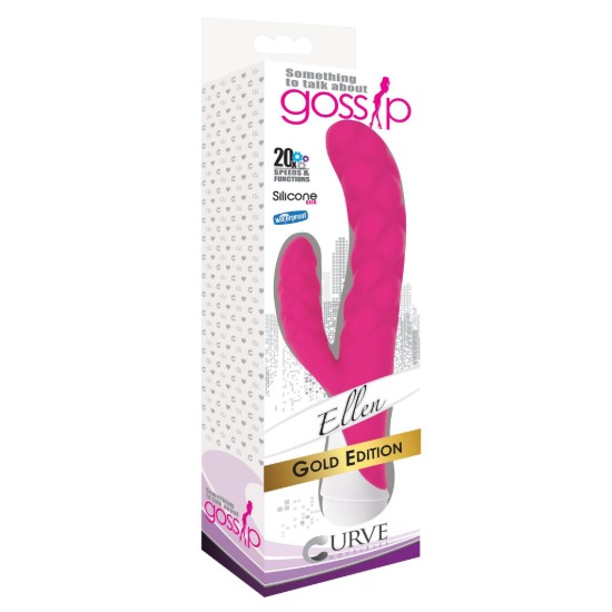 Picture of Ellen 20x Silicone Vibrator â€“ Pink