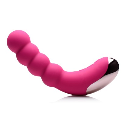 Picture of 50X Silicone Beaded Vibrator - Pink