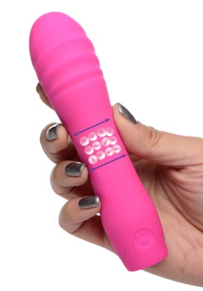 Picture of Twirl Teaser Rotating Beads Silicone Vibrator