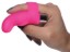 Picture of G-Thrill Silicone Finger Vibe - Magenta