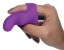 Picture of G-Thrill Silicone Finger Vibe - Purple