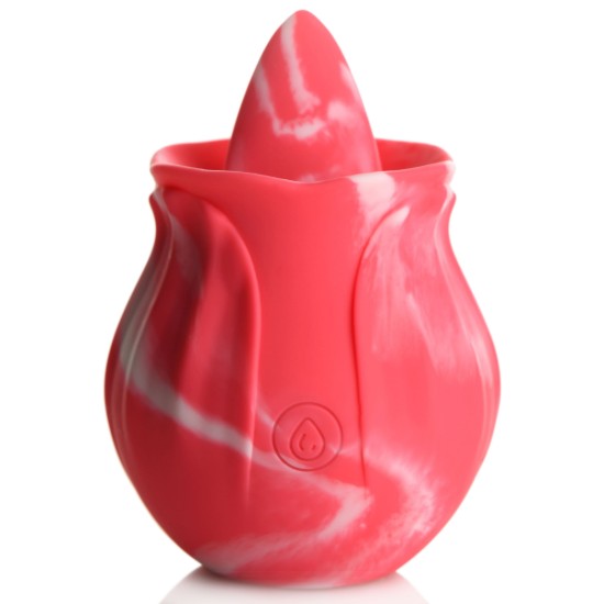 Picture of 10X Pink Twirl Silicone Licking Rose
